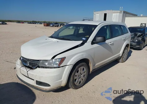 2015 Dodge Journey American Value Pkg из США, поврежденный, VIN 3C4PDCAB4FT735662